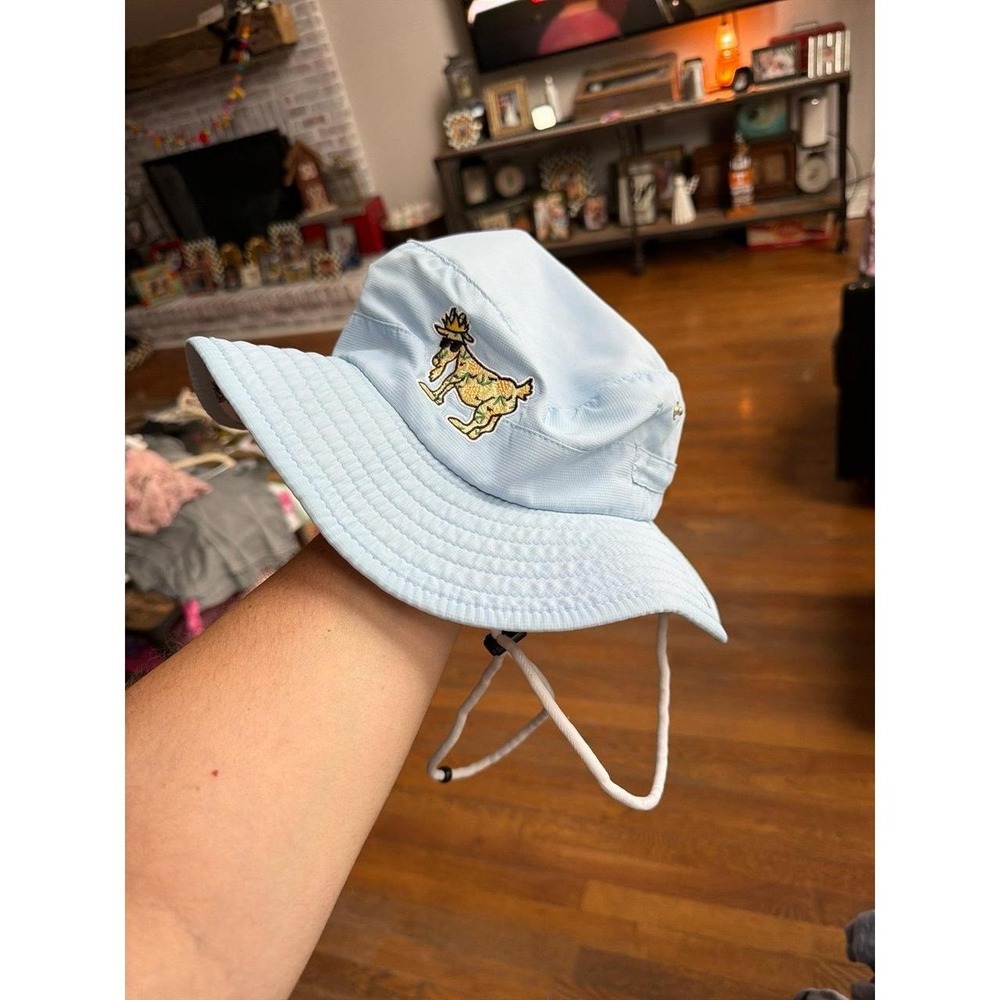 GOAT USA OG Bucket Hat light blue pineapple